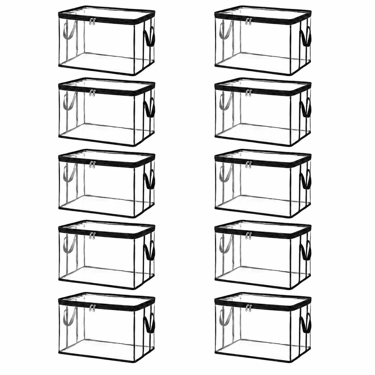 ⏳LAST DAY BUY 2 GET 1 FREE!💕Vimbe™ Transparent Storage Bag – Large, Dust & Moisture-Proof with Handle✨