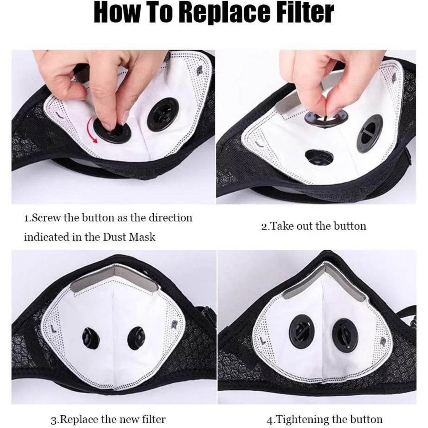 Vivia GardenShield™ Full-Face Dust Protection Mask