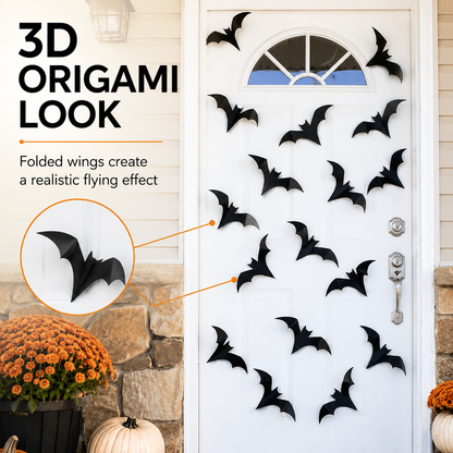 Glowing 3D Halloween Bat Decor 🦇🎃 (offer)