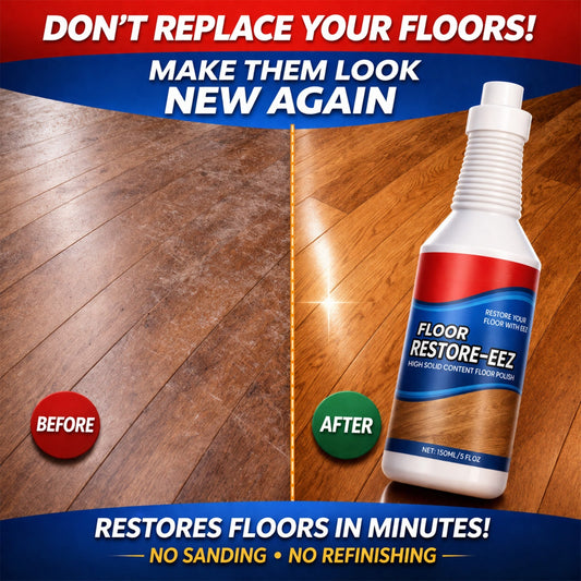 Ajaxfit™ Floor Restorer – Fast-drying, non-toxic shine. ✨