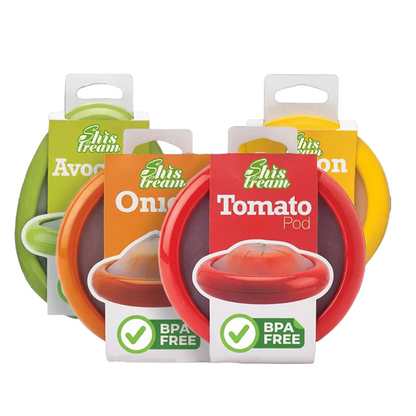 Silicone stretch pods🍅🥑 Keep Your Fruits & Veggies Fresh with These Stretch Pods! (offer)