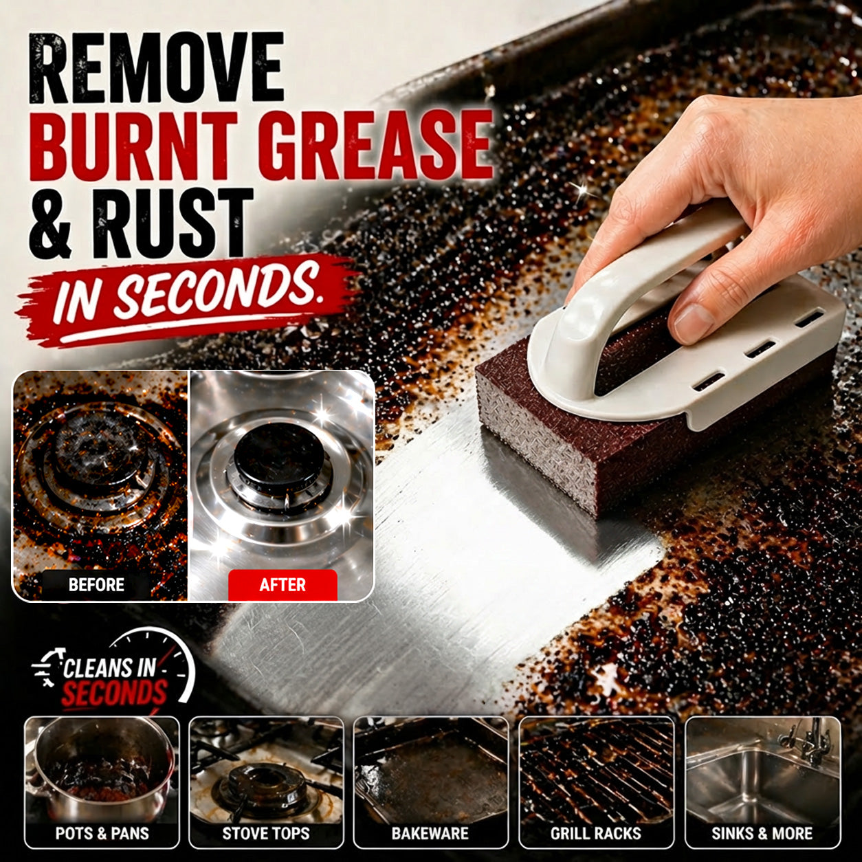 Ajaxfit™🧽🔥Emery Sponge Scrubber ✨(offer))