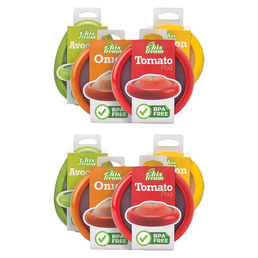 Silicone stretch pods🍅🥑 Keep Your Fruits & Veggies Fresh with These Stretch Pods! (offer)