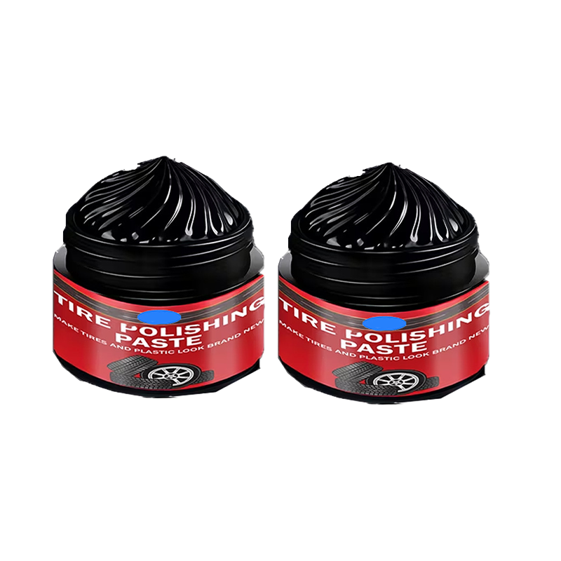 🚗Ajaxfit™ 3-in-1 Tire & Plastic Trim Renewal Paste – Restore Shine & Prevent Cracking (offer)