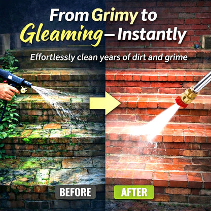 Ajaxfit™🏠🚀High Pressure Hose Nozzle – Power Washer Wand for Car, Patio & Garden Cleaning