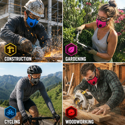 Vivia GardenShield™ Full-Face Dust Protection Mask