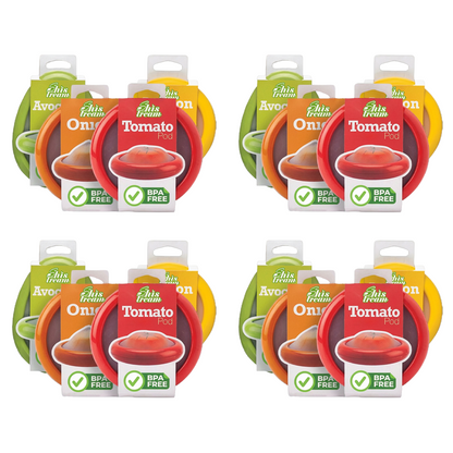 Silicone stretch pods🍅🥑 Keep Your Fruits & Veggies Fresh with These Stretch Pods! (offer)