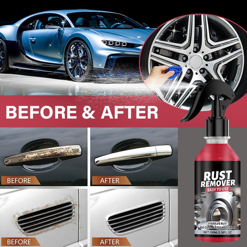 Ajaxfit™🔥 Nano Rust Remover Spray – Fast & Safe Metal Cleaner (offer)
