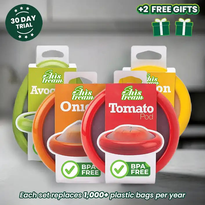 Silicone stretch pods🍅🥑 Keep Your Fruits & Veggies Fresh with These Stretch Pods! (offer)