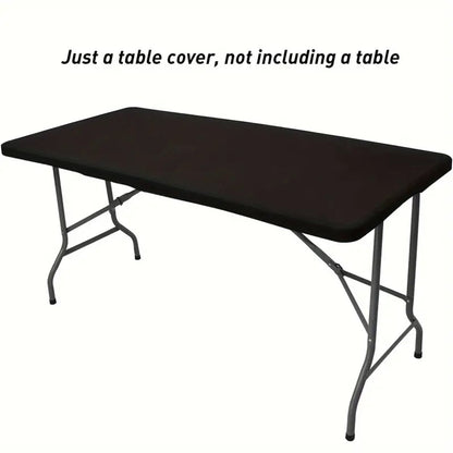 Vimbe™ Stretch Fabric Table Top Cap Cover – Elastic Edge, Waterproof & Reusable