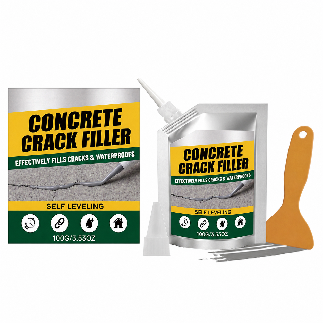Waterproof Concrete Crack Filler & Sealant (offer)
