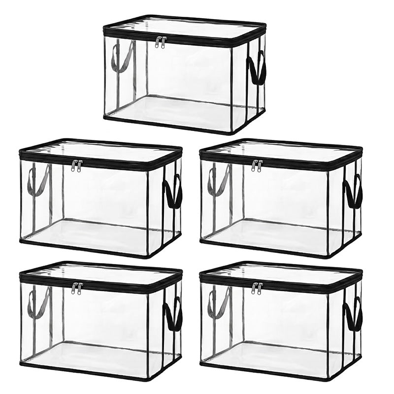 ⏳LAST DAY BUY 2 GET 1 FREE!💕Vimbe™ Transparent Storage Bag – Large, Dust & Moisture-Proof with Handle✨