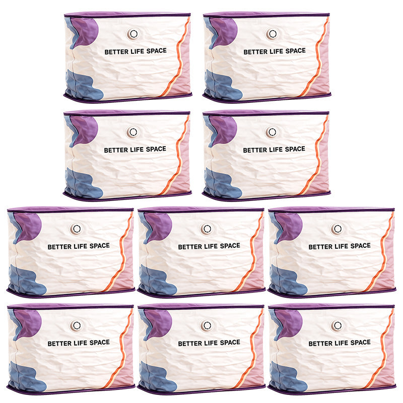 🥳2026 HOT SALE🥳💞 50% OFF! No‑Pump Vacuum Storage Bags – Press & seal, no pump needed. Saves 80% space, keeps clothes dry & dust‑free. Perfect for bulky bedding & off‑season gear. 🛏️🗄️
