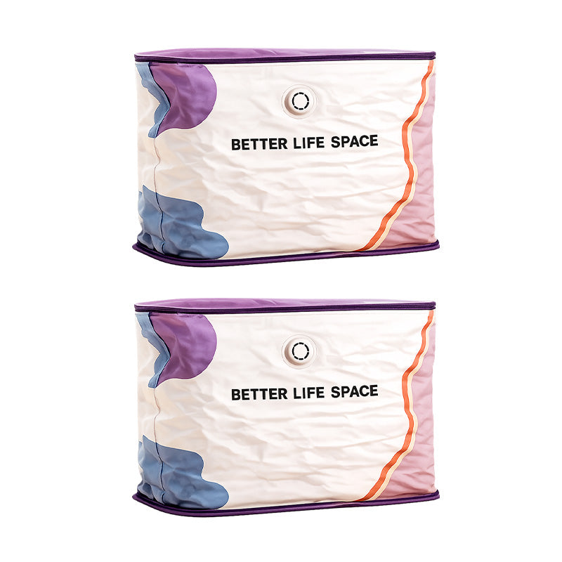 🔥No‑Pump Vacuum Storage Bags – Press & seal, no pump needed.