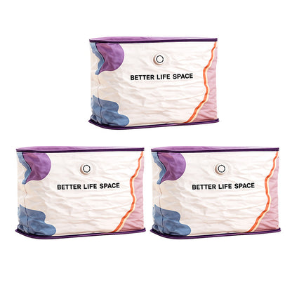 🔥No‑Pump Vacuum Storage Bags – Press & seal, no pump needed.