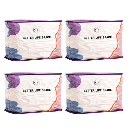 🔥No‑Pump Vacuum Storage Bags – Press & seal, no pump needed.