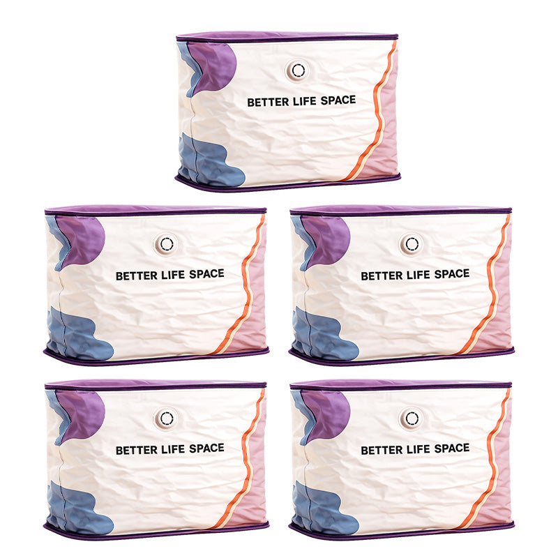 🔥No‑Pump Vacuum Storage Bags – Press & seal, no pump needed.