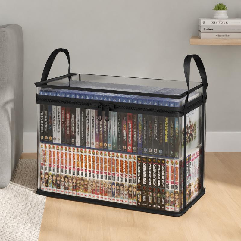 ⏳LAST DAY BUY 2 GET 1 FREE!💕Vimbe™ Transparent Storage Bag – Large, Dust & Moisture-Proof with Handle✨