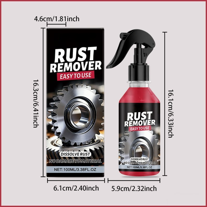 Ajaxfit™🔥 Nano Rust Remover Spray – Fast & Safe Metal Cleaner (offer)