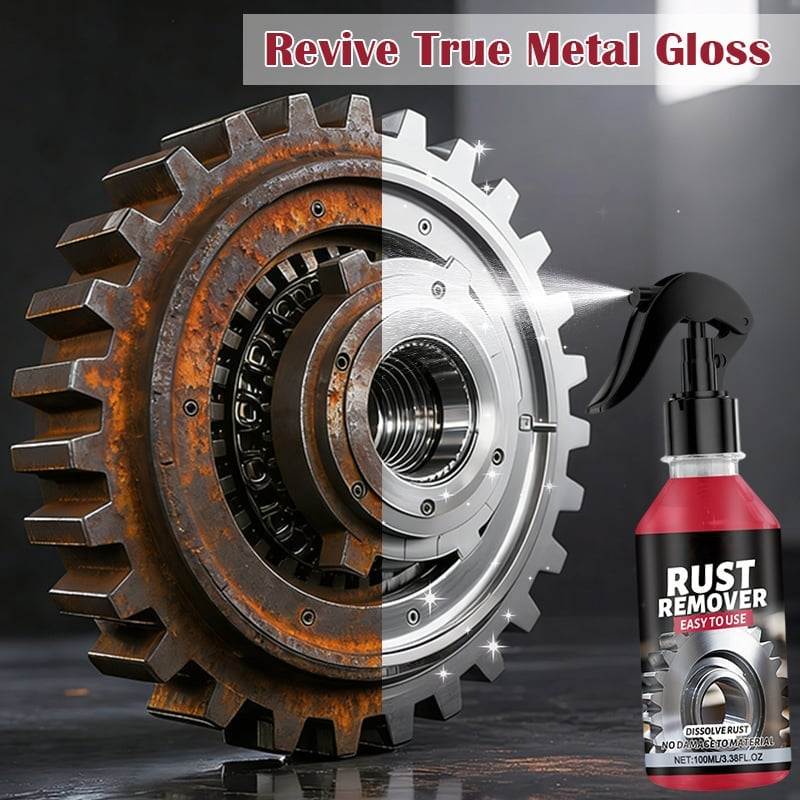 Ajaxfit™🔥 Nano Rust Remover Spray – Fast & Safe Metal Cleaner (offer)