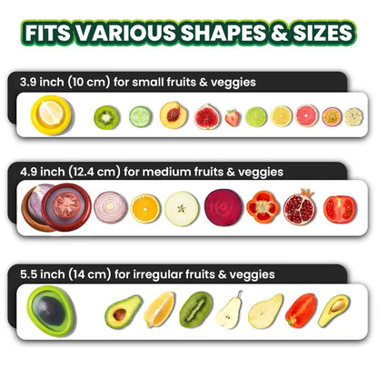 Silicone stretch pods🍅🥑 Keep Your Fruits & Veggies Fresh with These Stretch Pods! (offer)