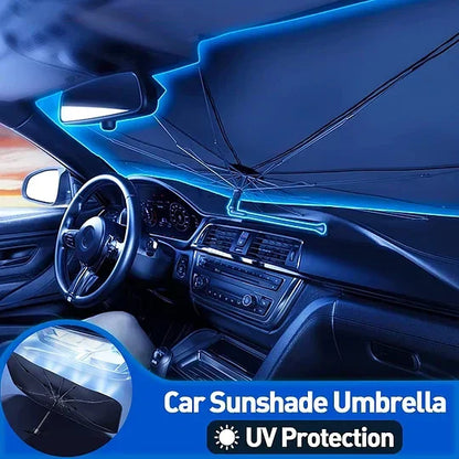 🔥Last Day 50% OFF - 2026 Upgraded Car Windshield Sun Shade Umbrella