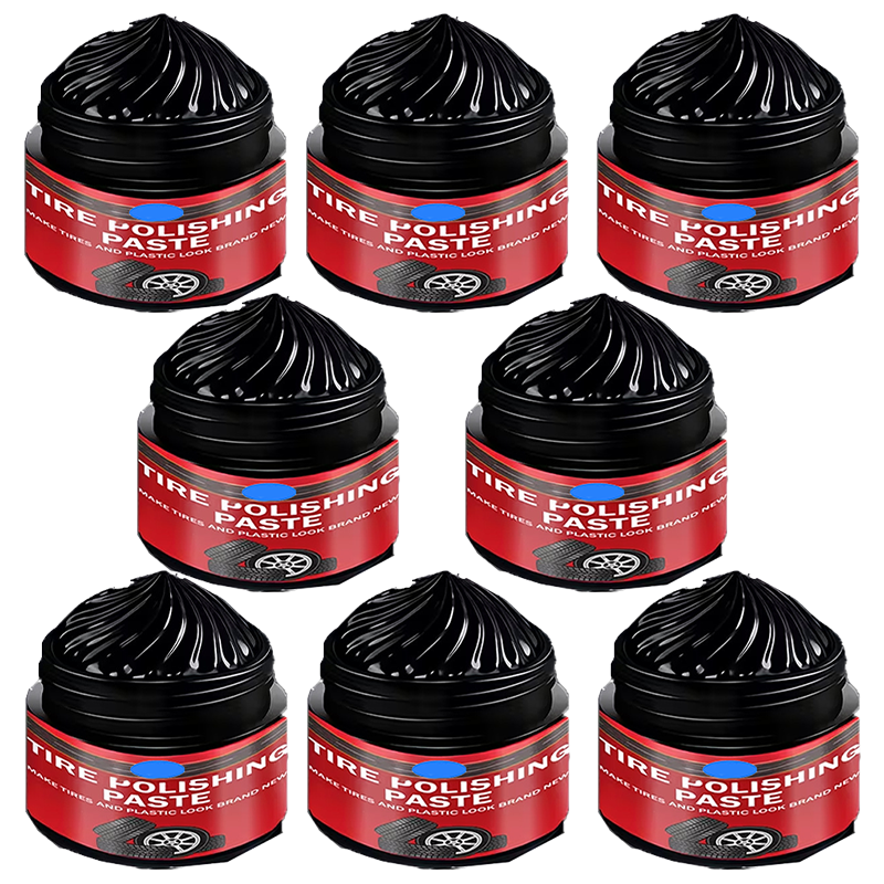 🚗Ajaxfit™ 3-in-1 Tire & Plastic Trim Renewal Paste – Restore Shine & Prevent Cracking (offer)