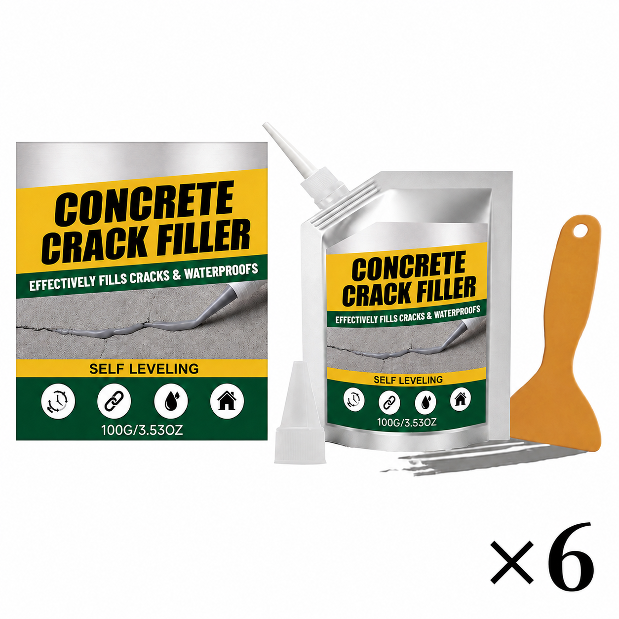 Waterproof Concrete Crack Filler & Sealant (offer)