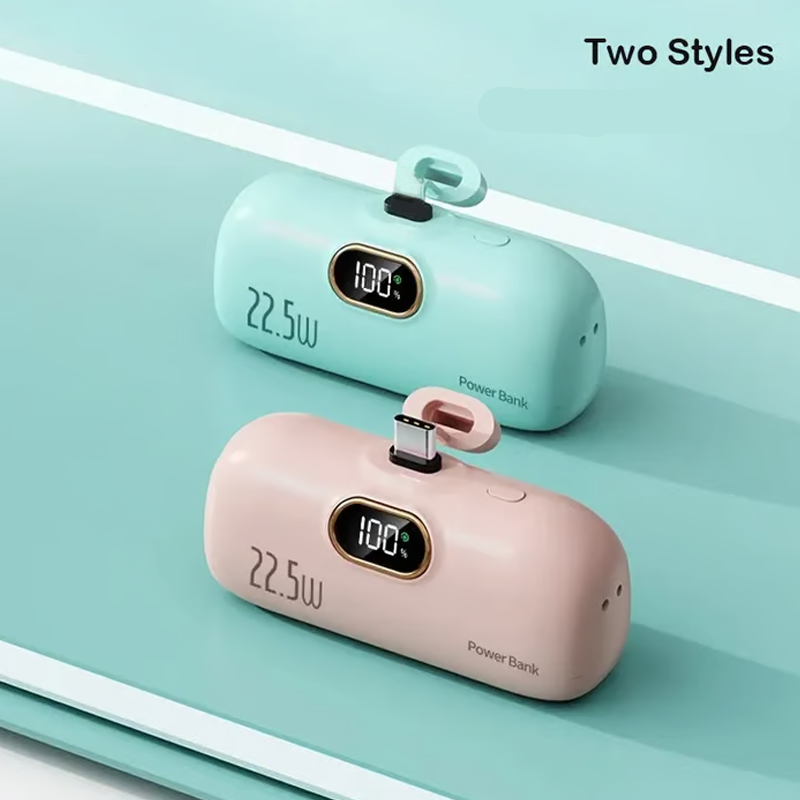 ⏰Limited Offer 50% OFF!🔥Zanqivo™ 5000mAh Mini Power Bank – Ultra-Portable & Universally Compatible🔋📱