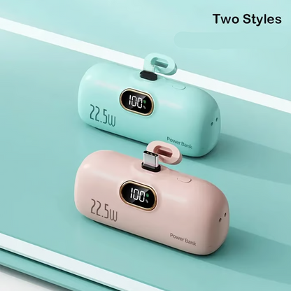 ⏰Limited Offer 50% OFF!🔥Zanqivo™ 5000mAh Mini Power Bank – Ultra-Portable & Universally Compatible🔋📱