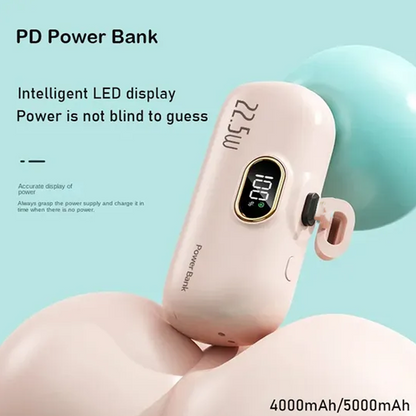 ⏰Limited Offer 50% OFF!🔥Zanqivo™ 5000mAh Mini Power Bank – Ultra-Portable & Universally Compatible🔋📱