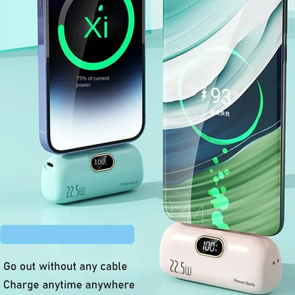 ⏰Limited Offer 50% OFF!🔥Zanqivo™ 5000mAh Mini Power Bank – Ultra-Portable & Universally Compatible🔋📱