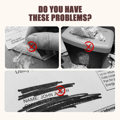 ⏳Final Hours Flash Sale $9.99!!💞50K+ SOLD!🛡️ ✉️Privacy Roller Stamp – Hide personal info instantly. No shredding needed. Refillable & portable. 🔏✨