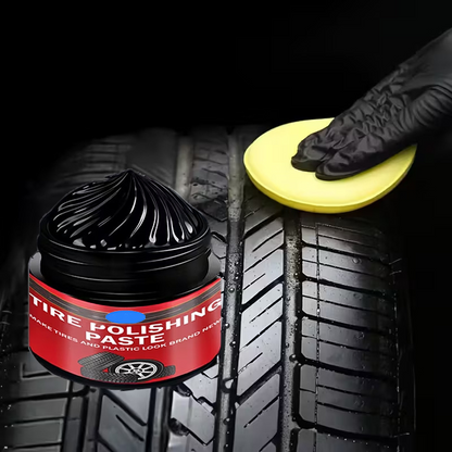 🚗Ajaxfit™ 3-in-1 Tire & Plastic Trim Renewal Paste – Restore Shine & Prevent Cracking (offer)