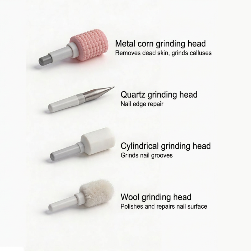 🥳2026 HOT SALE🥳💞50K+ SOLD!💅✨ 50% OFF! Professional Electric Nail Polisher – Smooths thick nails, 99-speed display. Multiple heads for shaping & buffing. Salon at home! 🌟💎