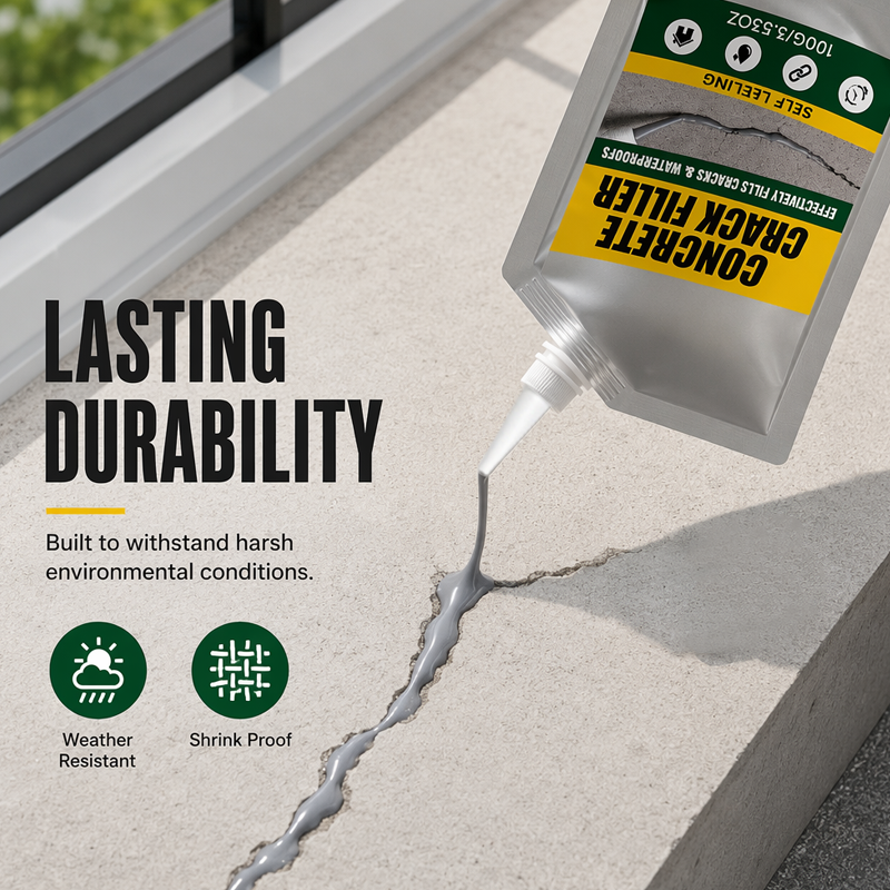 Waterproof Concrete Crack Filler & Sealant (offer)